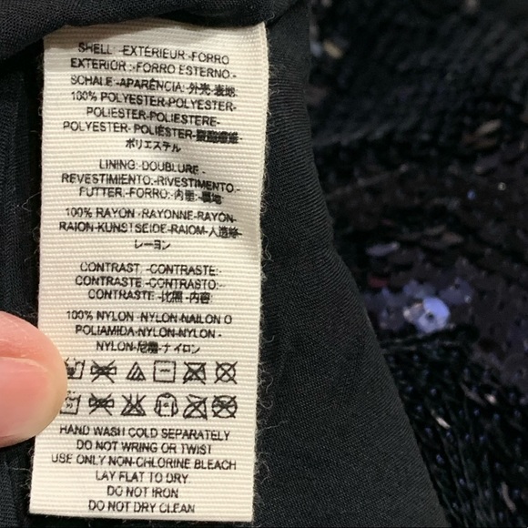 FREE PEOPLE Dance Til Dawn Black SEQUIN DRESS! ๐คฉ - Picture 7 of 8